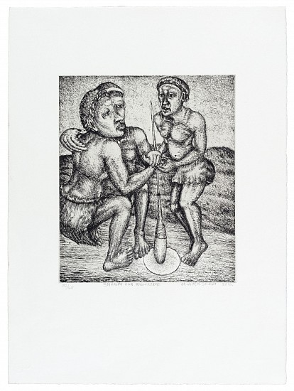 MMAKGABO MMAPULA HELEN SEBIDI, SHARING OUR KNOWLEDGE, ED22/45
2010, ETCHING