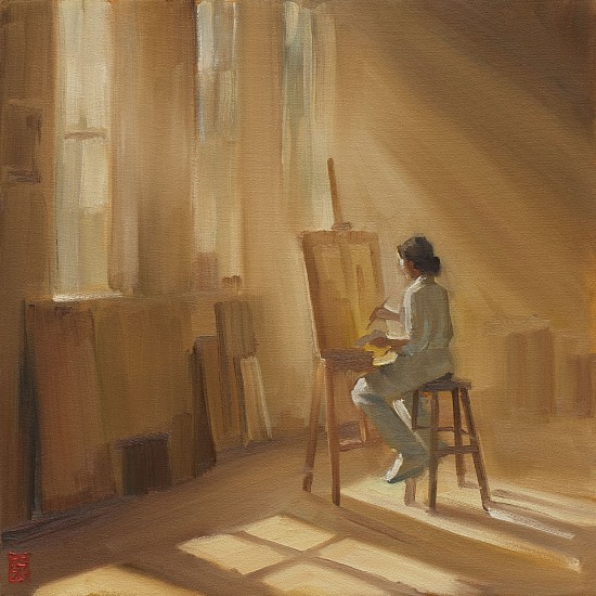 SASHA HARTSLIEF, FOCUS
2026, OIL ON CANVAS