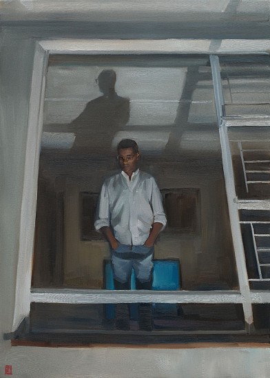 SASHA HARTSLIEF, SHADOW
2026, OIL ON CANVAS