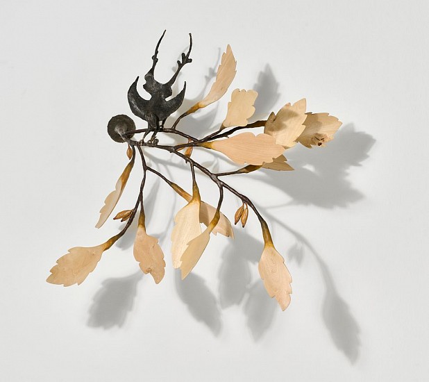 ATANG  TSHIKARE, MOCHOLOKO
2026, BRONZE AND WOOD