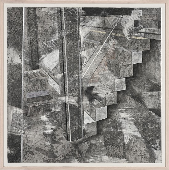 KAREL NEL, UJIKAMI FOREST SHRINE, UJI, JAPAN/PARIS
2026, PASTEL AND PIGMENT ON BONDED FIBRE FABRIC