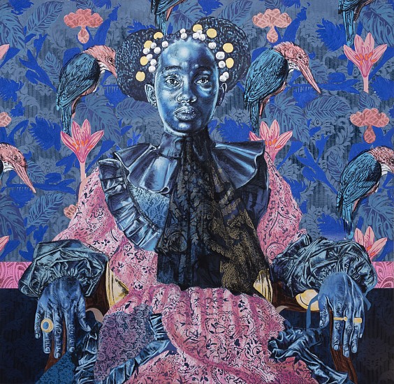 BAMBO SIBIYA, NICHOLE BLUE
2024, MIXED MEDIA