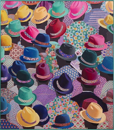 TAFADZWA TEGA, CHAITEMURA CHAVEKUSEVA
2026, MIXED MEDIA ON CANVAS