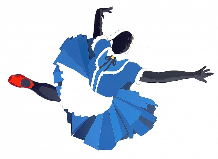 MARY SIBANDE, SOPHIE IN GRAND ECART
2026, ALUMINIUM AND POWDER COATED