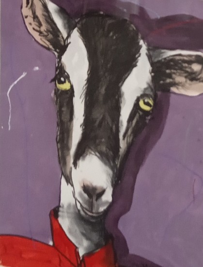 COLBERT MASHILE, THE CITIZEN II (1)
2026, ACRYLIC AND PASTEL ON FABRIANO PAPER