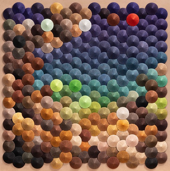 MARK RAUTENBACH, YESTERDAYS
COMPACT DISC, SEWING THREAD, BOARD